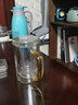 雅集 茶水分离直觉玻璃杯水杯 便携泡茶杯 带过滤内胆茶杯 耐高温男士办公室杯子 直觉杯500ml（琥珀把） 实拍图