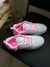 悍臣运动休闲鞋女春夏季韩版潮初中学生网面透气镂空女孩跑步鞋夏天12大童女鞋子15岁女生鞋子大码 A958灰粉【双网】 37 实拍图