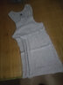 水晶豆 男士背心纯棉螺纹弹力健身修身型运动吊带打底汗衫全棉工字背心紧身跨栏夏季男 组8 麻灰麻灰白色 XL 实拍图