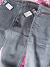 欧牧郎2025秋冬季牛仔裤男修身小脚裤男弹力韩版潮流休闲加绒加厚长裤子 8913灰色+1982灰色【弹力/修身】 29 码（腰围2尺2） 实拍图