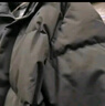 Gap男装徽章logo抽绳立领连帽羽绒服纯色外套677652 黑色 3XL (185/108A) 亚洲尺码 实拍图