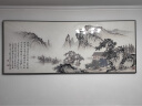 佐罗曼新中式客厅装饰画沙发背景墙挂画2024新款山水画高档大气风景 望云楼-新中式【古风山水】 210x70(适合2.5-3.5米沙发)晶瓷 晒单实拍图