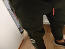 阅乡工装裤男裤潮流休闲裤男春夏季裤子男韩版宽松哈伦裤百搭小脚束脚 K9833 黑色黑条 3XL 实拍图