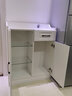 唯旺餐边柜简约现代客厅茶水柜厨房置物架碗柜餐厅柜实木收纳储物柜子 欧式门长70宽32高90 实拍图