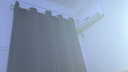 梦达莱全遮光窗帘罗马杆一整套窗帘成品免打孔安装卧室飘窗轻奢防风保暖 深灰色（遮光99%） 适用宽1.1-1.6米【窗帘高2.2米】 实拍图