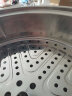 康巴赫（KBH） 蒸锅304不锈钢蒸笼大容量蒸包子馒头复合底汤锅蒸煮两用锅 高盖 2层 32cm 晒单实拍图