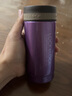 乐扣乐扣（LOCK&LOCK） 轻量弹盖保温杯简约便携女士学生水杯情侣杯子304不锈钢茶杯 黑色 实拍图