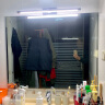 雷士（NVC） LED镜前灯 现代简约卫生间浴室墙壁灯  防水防雾加长铝材镜柜镜 【折镜银铬】12瓦三色光 实拍图