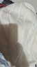 查尔斯桃心针织衫男女情侣款 小爱心Logo圆领编织休闲针织毛衣 白色 3XL 实拍图