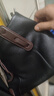 viney包包女包品牌手提托特包牛皮妈妈包中年生日礼物送女友老婆 【黑配咖】高级感实用大容量轻奢通勤单肩包 实拍图