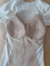 洁丽雅蚕丝山羊绒保暖内衣打底女士无缝秋冬季保暖内衣中厚套装美体打底 上衣白色 M（推荐90-110斤） 实拍图