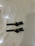 沛靓刘海夹前额发夹女侧边小夹子边夹女头饰发四叶草卡鸭嘴一字夹 黑色四叶草发夹【一对装】 实拍图