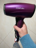 康夫（CONFU）电吹风机家用大功率1800W旅行便携电风筒便携式大学校园可折叠学生宿舍寝室吹风筒大风力吹头发 浅紫色 实拍图