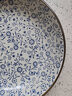 和风四季浅田烧家用圆盘釉下彩日式餐具陶瓷盘汤盘圆盘盘子饭盘菜盘凉菜盘 7英寸小号青花圆盘 17.5cm 实拍图