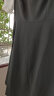 betu百图女装赫本风假两件减龄显瘦复古茶歇裙短袖连衣裙女2203T74 黑白 L 实拍图