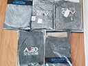 艾伦伯顿（Alen Botun）运动套装男健身服秋季速干高弹大码跑步篮球装备户外体操晨跑服 健身五件套【宽松升级版】  2XL(165-190)斤 实拍图
