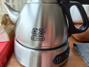 吉谷（K·KOU） 电热水壶304不锈钢恒温烧水壶热水壶 家用保温电水壶电茶壶0.8L TA008 砂光色 0.8L 实拍图