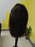 卡美丝美发头模全真发理发专用公仔模特头剪发练习假人头模型烫染吹模具 优质14英寸黑色系 小支架+鳄鱼夹+针尾梳 实拍图