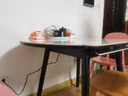 双劲方桌可变圆桌餐桌岩板伸缩方圆两用可方可圆饭桌折叠正方形功能桌 80*80展开110圆单桌+电磁炉 实拍图