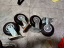 森桓（SENHUAN）万向轮轮子重型脚轮6寸净音手推车轮子4寸5寸8寸实心橡胶轮带刹车 升级6寸2定2万 实拍图