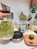 利快 冷水壶凉水壶玻璃耐高温家用大容量果汁壶醒酒器透明茶壶 1L 实拍图