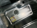 科勒（KOHLER）纳米水槽丽斯304不锈钢抗油盾大单槽厨房台上台下厨盆套餐77160T 拉丝抗油盾厨盆丨含简雅龙头 实拍图