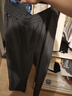 NASA GISS休闲裤男宽松直筒冰丝裤薄款长裤子夏季男装 灰色冰丝 XL 实拍图
