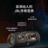 JBL CHARGE5 音乐冲击波五代 便携式蓝牙音箱+低音炮 户外防水防尘 桌面音响 增强版赛道扬声器  绿色 实拍图