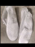博沃尼克 防雨鞋套男女加厚底雨鞋 防水鞋套便携式防滑耐磨雨靴套成人非一次性透明平底白色40-41 晒单实拍图