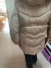 鸭鸭（YAYA）中年妈妈冬装羽绒服女中长款时尚洋气高贵40岁50中老年人女装外套 YE3B630759L咖色 5XL (建议150-165斤) 实拍图