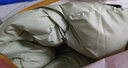 艾莱依（ERAL）羽绒服女士温暖连帽长款羽绒服女冬季设计感鸭绒外套 豆奶绿 S 155【建议90-120斤】 实拍图