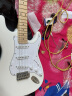 ANM电吉他单摇ST专业级 成人初学者入门电吉他乐器送教程 N599演奏款-白珍珠（带30w音箱+失真音色） 实拍图