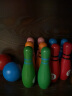 三格田（SANGTY）实木保龄球玩具儿童套装大号室内球类运动男童孩宝宝智力2-3-4岁 2061实木保龄球（大号/数字） 实拍图