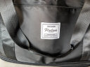 Landcase 旅行包女手提包运动健身游泳背包扩容短途旅行李包袋  5102黑色 实拍图