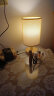 大头人（datouren）床头灯台灯现代简约氛围灯卧室复古欧式小夜灯婴儿插电阅读护眼灯 实拍图