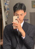 绅朗格西服套装男学生修身商务西装男职业正装小西服新郎伴郎结婚礼服外 黑色两扣【西服+西裤】 3XL 【141-155斤】+礼品 实拍图