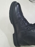 七匹狼马丁靴男款秋冬真皮高帮男鞋加绒英伦风户外工装鞋头层牛皮靴子男 黑色（真皮） 40 （尺码偏大） 实拍图