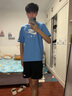 含雅 全身穿衣镜子贴墙自粘家用卧室墙面免打孔挂墙粘墙试衣落地镜子 经典黑70*170【挂墙、落地】 实拍图
