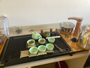梦州茶盘一体式茶台茶具套装全自动实木功夫茶道带烧水壶茶机泡茶家用 03款木色茶盘-青瓷鱼-全自动电器 实拍图