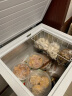 海尔（Haier）冰柜家用冷冻两用减霜冷柜带脚轮食品框安静运行商用一级能效母乳存储冷藏冷冻 142升免除霜丨家用优选容量 142L 实拍图