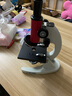 SOPTOP 舜宇光学生物显微镜初中生儿童显微镜专业高倍高清开学生日礼物 中考同款40-640倍+昆虫切片 实拍图