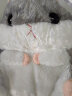 婴果小岛仓鼠抱枕毯子二合一毛绒玩具玩偶儿童抱睡觉娃娃公仔生日礼物女生 灰色仓鼠仓鼠+毯子1*1.7米 实拍图