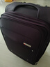 SHENGSHISABER瑞士军刀集团行李箱女旅行箱男学生万向轮牛津布拉杆箱商务大容量 深紫色 20英寸 实拍图