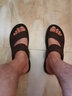 骆驼动感（camel active）凉鞋男真皮夏季防水防滑外穿两穿凉拖头层牛皮透气软底男士沙滩鞋 19288棕色 39 （按平常运动鞋码拍） 实拍图