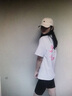 朵粉儿 高腰五分打底裤女薄款安全裤夏季显瘦芭比短裤收腹提臀裤 黑色 L 实拍图