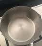 东之味日式不锈钢雪平锅无涂层不粘煮奶宝宝辅食小汤锅泡面锅电磁炉燃气 日式雪平锅304不锈钢 18cm 安全无涂层+带盖带蒸格 实拍图
