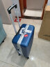 爱华仕行李箱铝框拉杆箱男万向轮旅行箱25英寸大容量女商务密码箱 蓝色 晒单实拍图