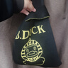 大英博物馆Bastet×B.Duck小黄鸭联名针织手提包父亲节礼物 实拍图