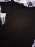 马莱华斯 纯棉男士短袖t恤内搭宽松夏季潮流百搭纯色半袖体恤ins大码男装 黑色 M 实拍图