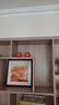 楚阙家居摆件装饰品仿真柿子陶瓷柿柿摆件车载装饰品客厅茶桌摆件 好柿成双(2个装) 实拍图